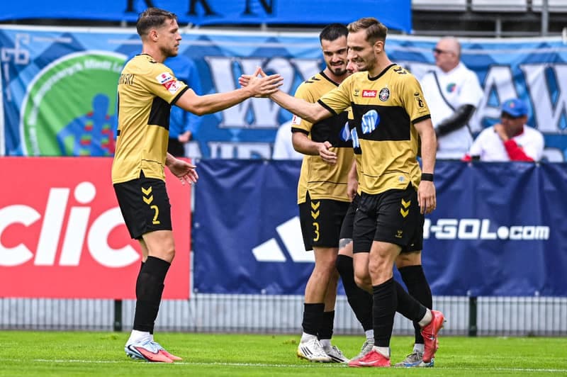 Football. Betclic 1 Liga. Miedz Legnica - Polonia Warsaw. 14.09.2025