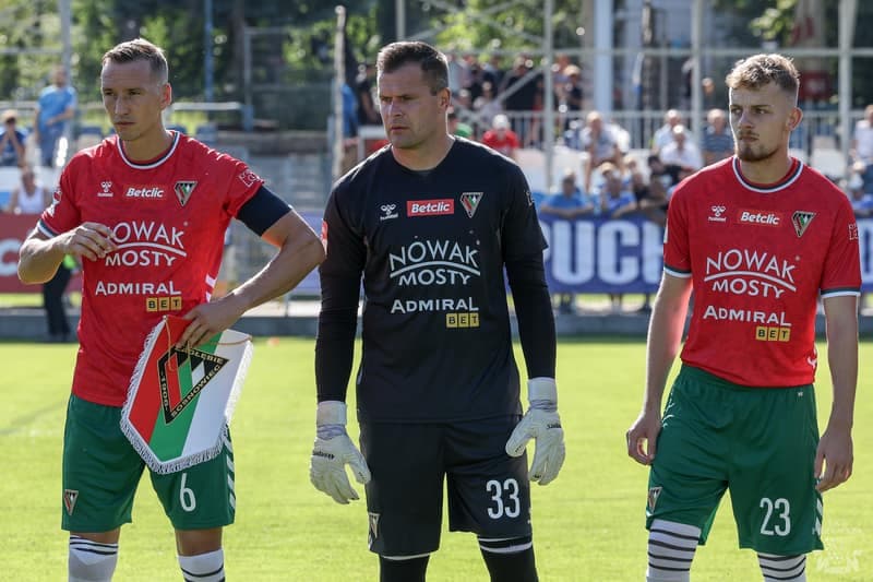 Football. Fortuna Puchar Polski. Hutnik Krakow - Zaglebie Sosnowiec. 05.08.2025