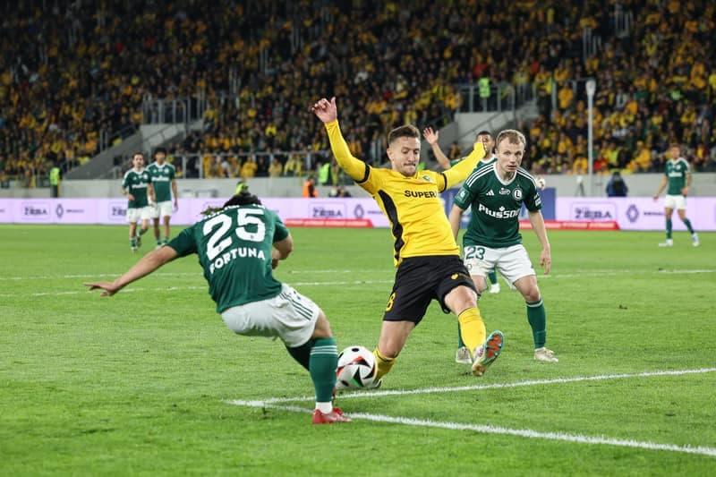 Football. PKO BP Ekstraklasa. GKS Katowice - Legia Warsaw. 26.04.2025