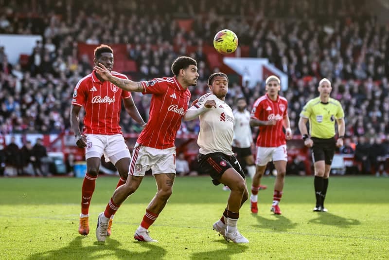 Football. Premier League. Nottingham Forest - Liverpool. 22.02.2026