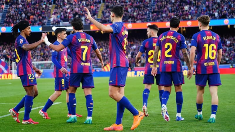 Football. La Liga. FC Barcelona - Levante UD. 22.02.2026
