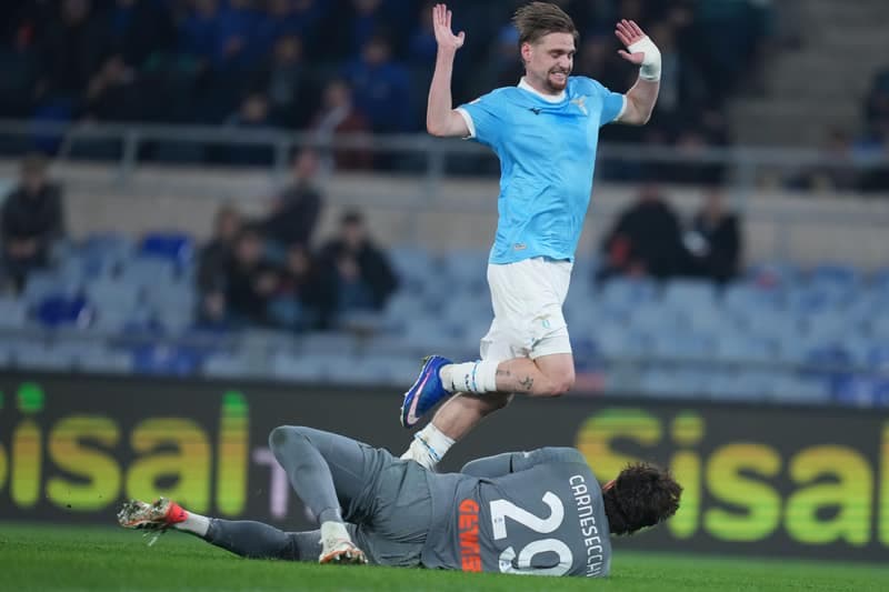 Football. Coppa Italia. Lazio - Atalanta. 04.03.2025