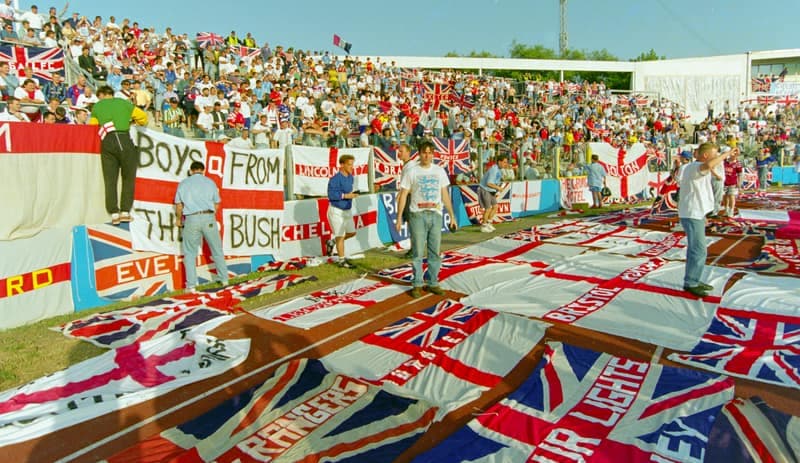 Football. UEFA EURO. Denmark - England. 11.06.1992