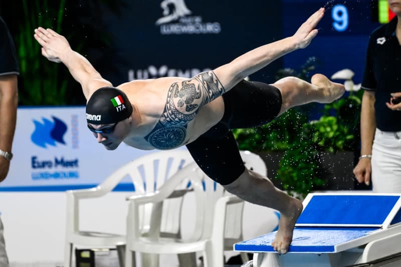Swimming. Euro Meet. Zoe Rattee - Swim Ontario. 01.02.2026