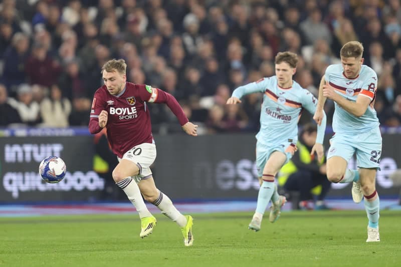 Football. FA Cup. West Ham United - Brentford. 09.03.2026