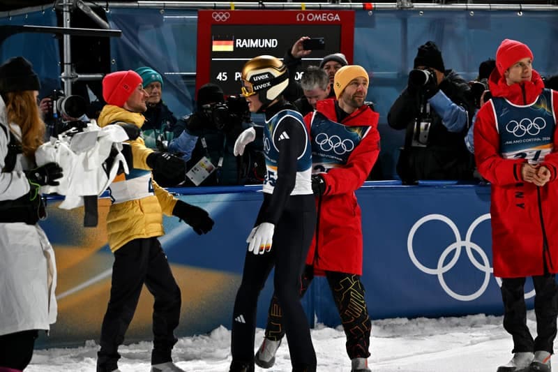 Ski Jumping. Olympic Winter Games. Mens Normal Hill Individual. 09.02.2026