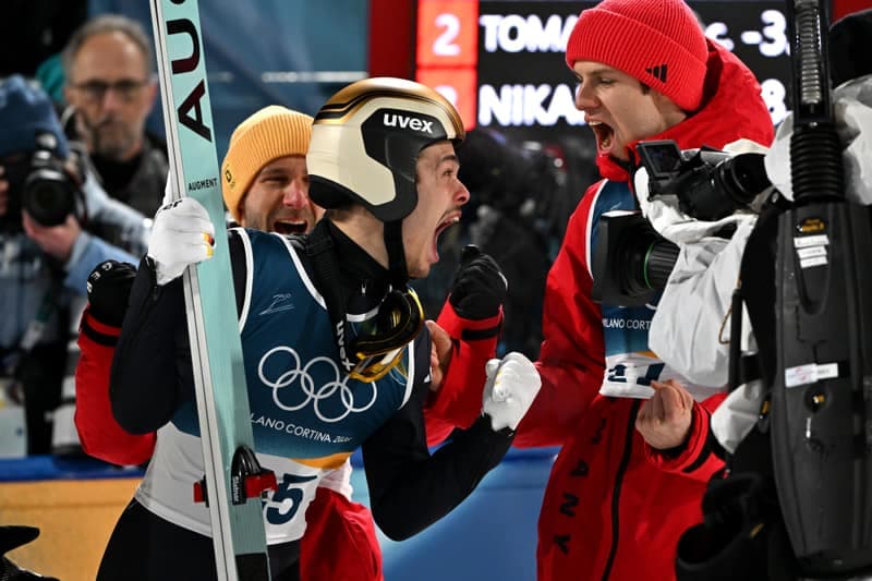 Ski Jumping. Olympic Winter Games. Mens Normal Hill Individual. 09.02.2026