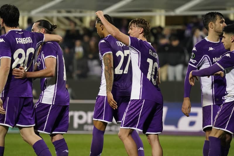 Football. UEFA Conference League. Fiorentina - Rakow. 12.03.2026