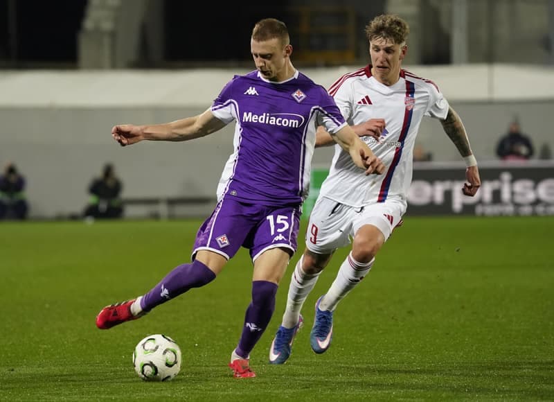 Football. UEFA Conference League. Fiorentina - Rakow. 12.03.2026