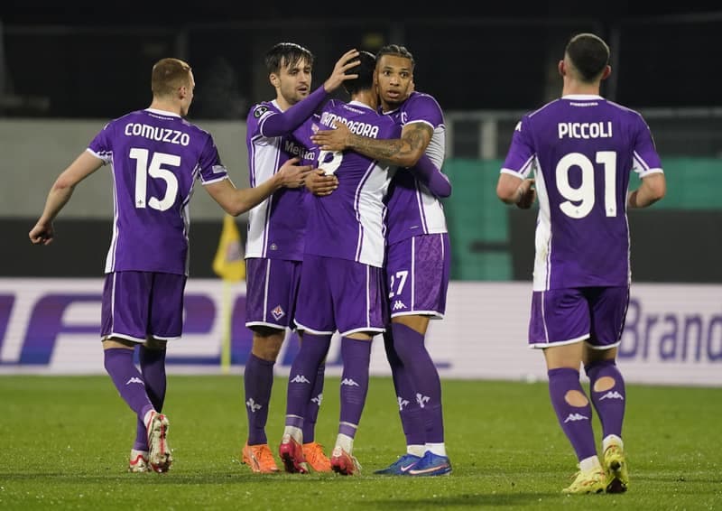 Football. UEFA Conference League. Fiorentina - Rakow. 12.03.2026