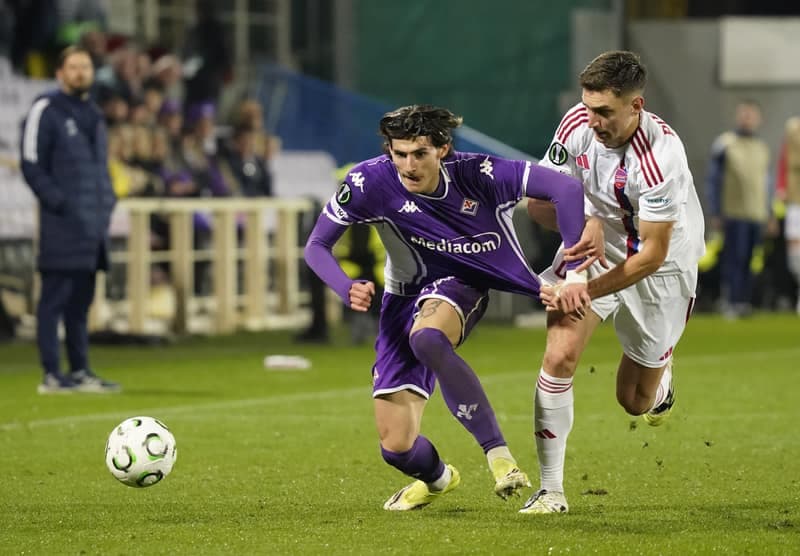 Football. UEFA Conference League. Fiorentina - Rakow. 12.03.2026