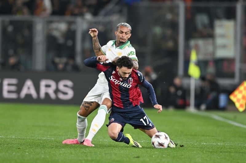 Football. UEFA Europa League. Bologna - Roma. 12.03.2026