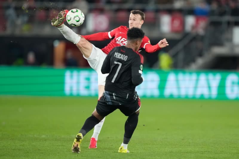 Football. UEFA Conference League. AZ - Sparta Praha. 12.03.2026
