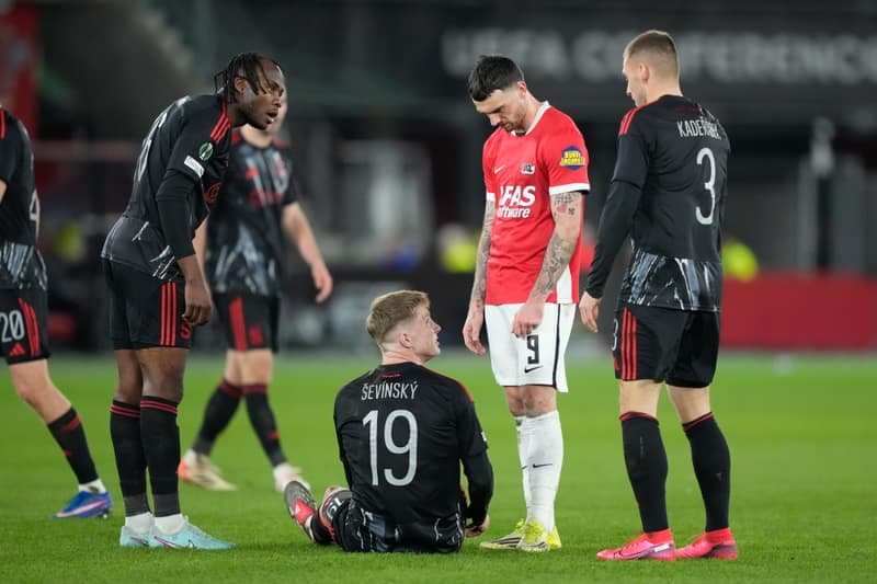 Football. UEFA Conference League. AZ - Sparta Praha. 12.03.2026