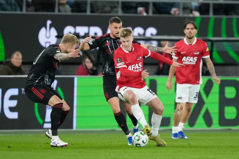 Football. UEFA Conference League. AZ - Sparta Praha. 12.03.2026