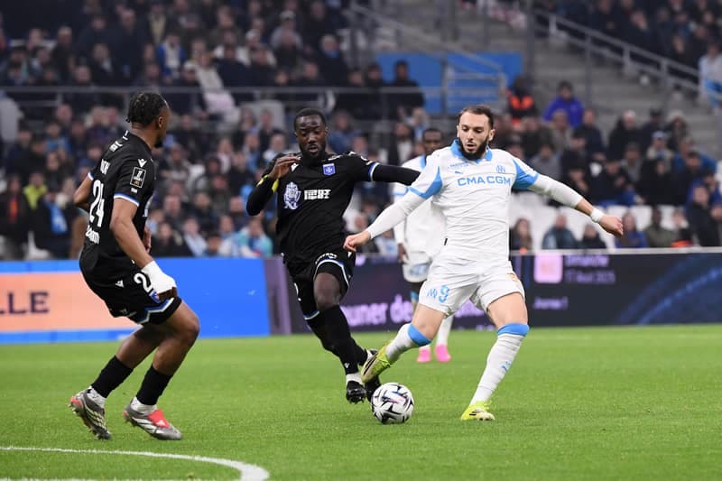 Football. Ligue 1. Olympique de Marseille - AJ Auxerre. 13.03.2026