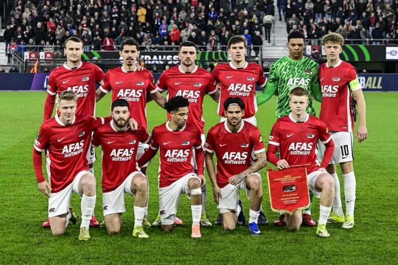 Football. UEFA Conference League. AZ Alkmaar - AC Sparta Praha. 12.03.2026