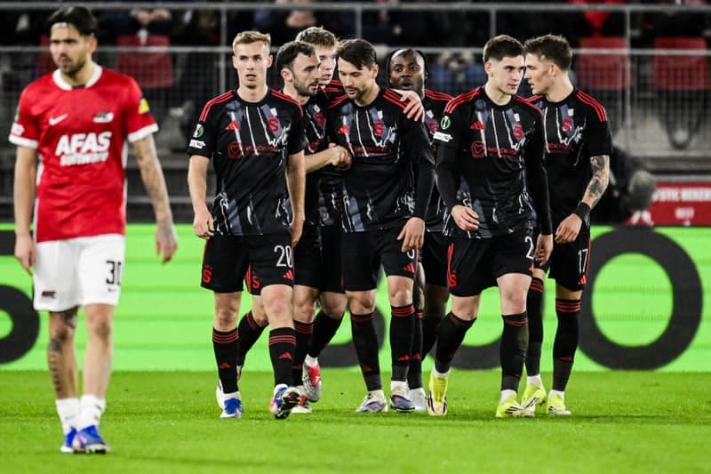 Football. UEFA Conference League. AZ Alkmaar - AC Sparta Praha. 12.03.2026