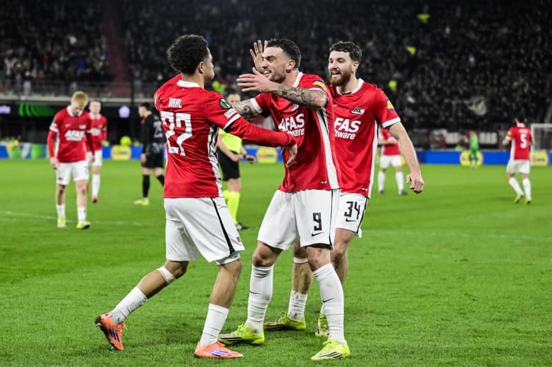 Football. UEFA Conference League. AZ Alkmaar - AC Sparta Praha. 12.03.2026