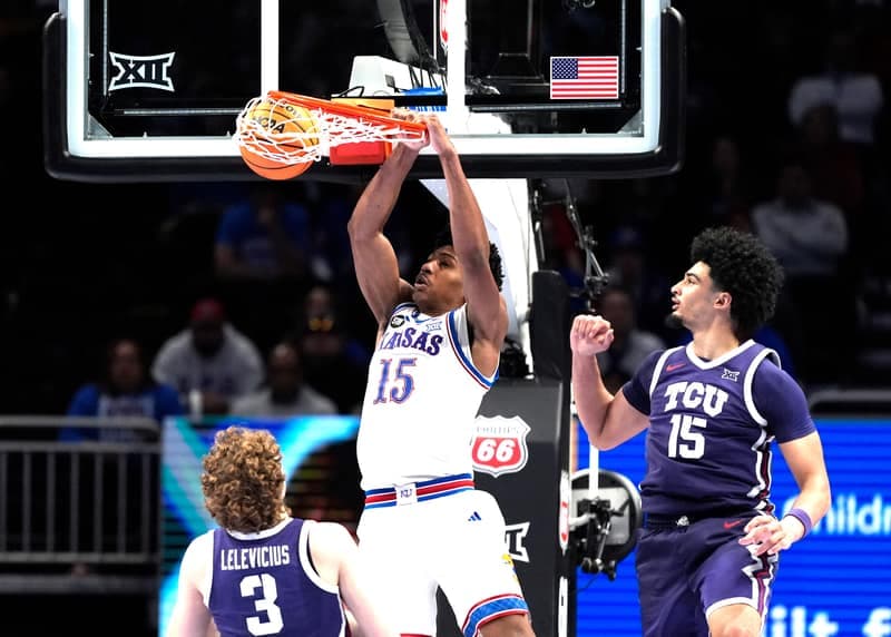 Basketball. Big 12 Tournament. TCU - KU. 12.03.2026