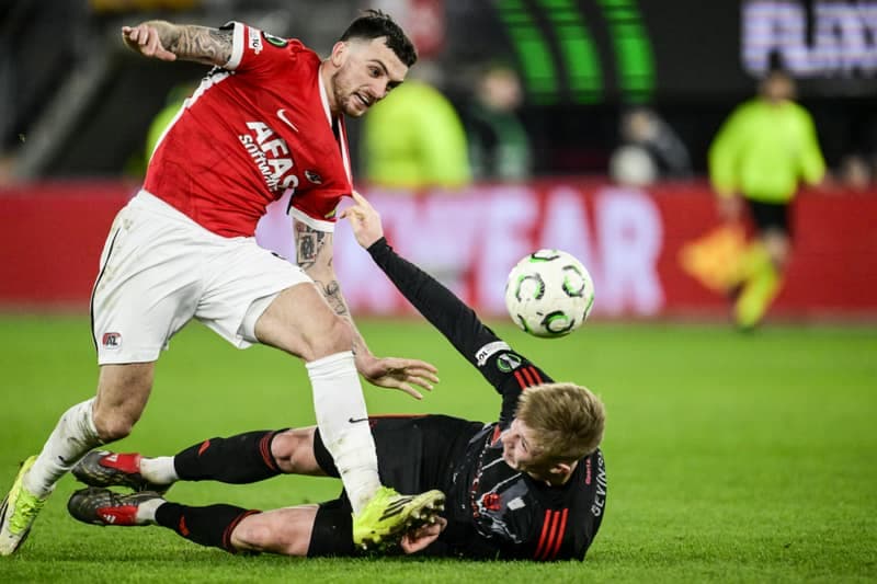 Football. UEFA Conference League. AZ Alkmaar - AC Sparta Praha. 12.03.2026
