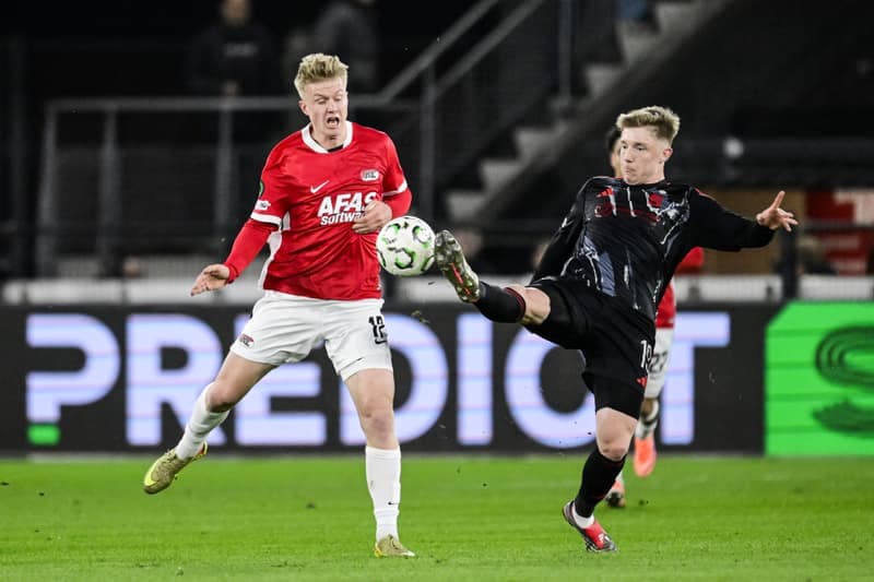 Football. UEFA Conference League. AZ Alkmaar - AC Sparta Praha. 12.03.2026