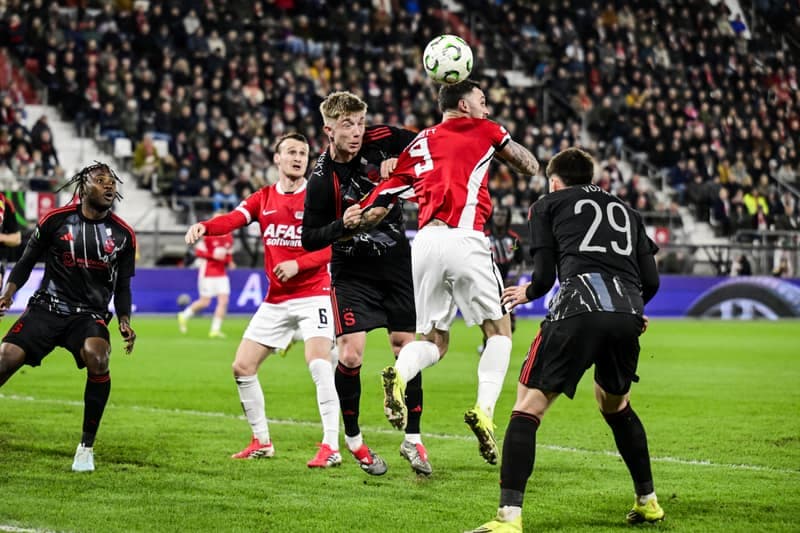 Football. UEFA Conference League. AZ Alkmaar - AC Sparta Praha. 12.03.2026