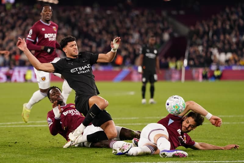 Football. Premier League. West Ham United - Manchester City. 14.03.2026