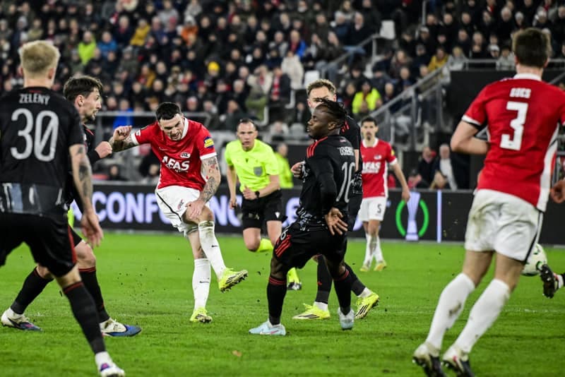 Football. UEFA Conference League. AZ Alkmaar - AC Sparta Praha. 12.03.2026
