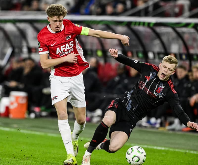 Football. UEFA Conference League. AZ Alkmaar - AC Sparta Praha. 12.03.2026