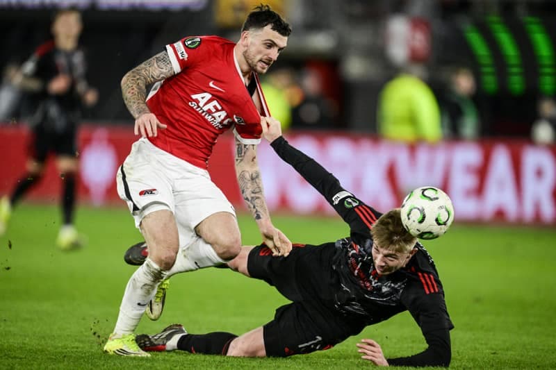 Football. UEFA Conference League. AZ Alkmaar - AC Sparta Praha. 12.03.2026