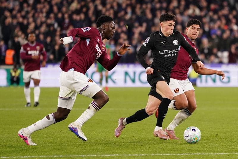 Football. Premier League. West Ham United - Manchester City. 14.03.2026
