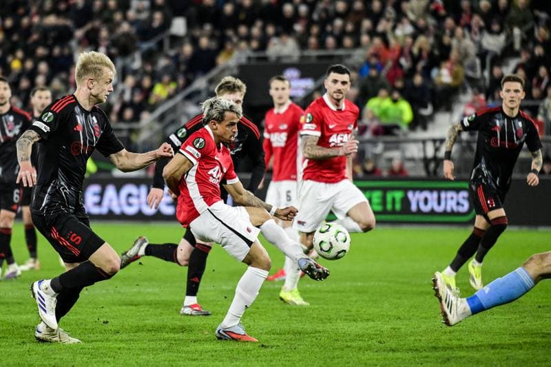 Football. UEFA Conference League. AZ Alkmaar - AC Sparta Praha. 12.03.2026