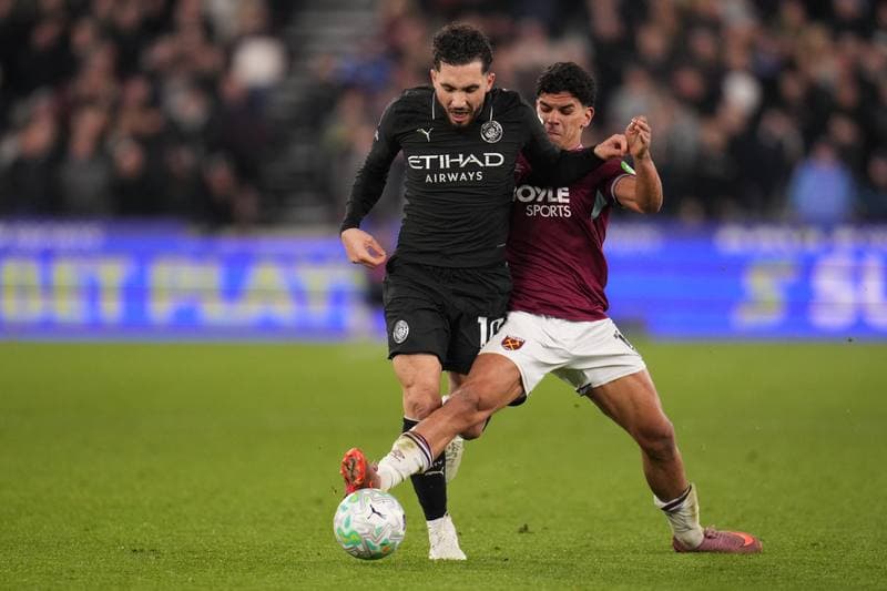 Football. Premier League. West Ham United - Manchester City. 14.03.2026