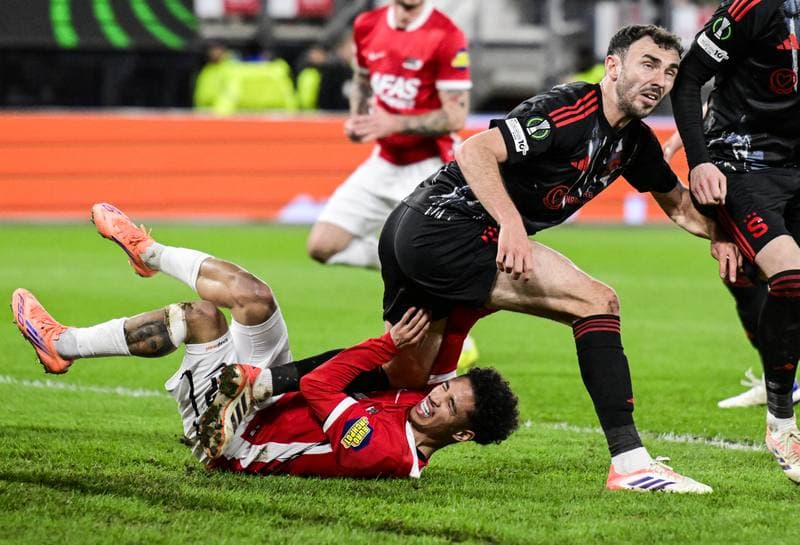 Football. UEFA Conference League. AZ Alkmaar - AC Sparta Praha. 12.03.2026