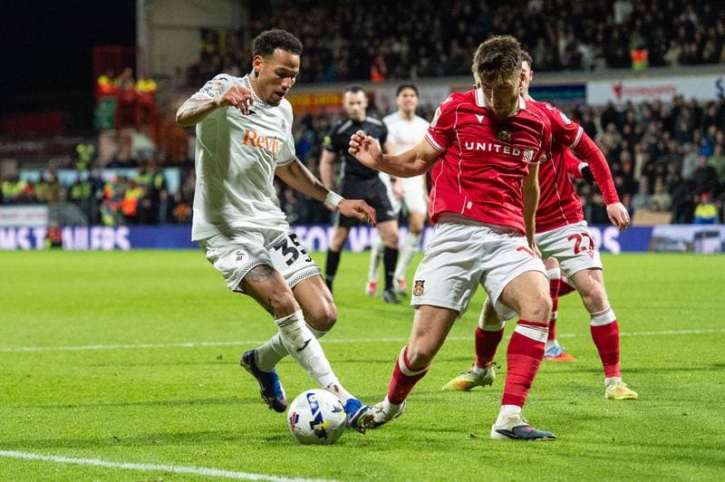Football. Sky Bet Championship. Wrexham - Swansea City. 13.03.2026