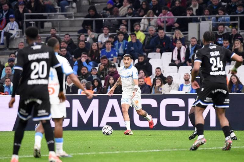 Football. Ligue 1 McDonald's. Olympique de Marseille - AJ Auxerre. 13.03.2026