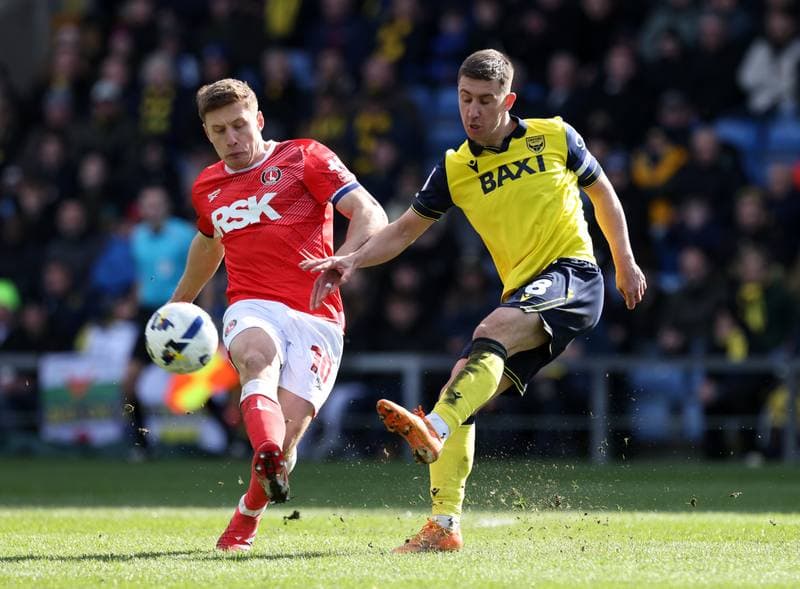 Football. Sky Bet Championship. Oxford United - Charlton Athletic. 14.03.2026