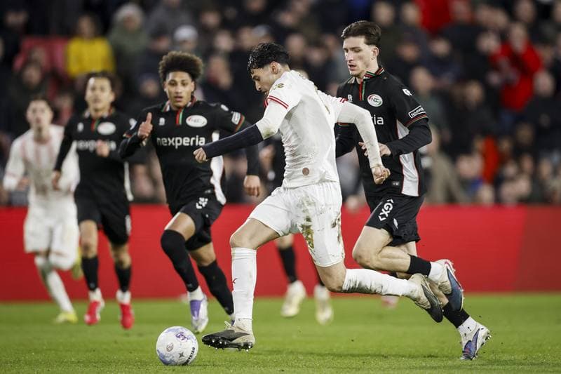 Football. Eredivisie. PSV Eindhoven - NEC Nijmegen. 14.03.2026