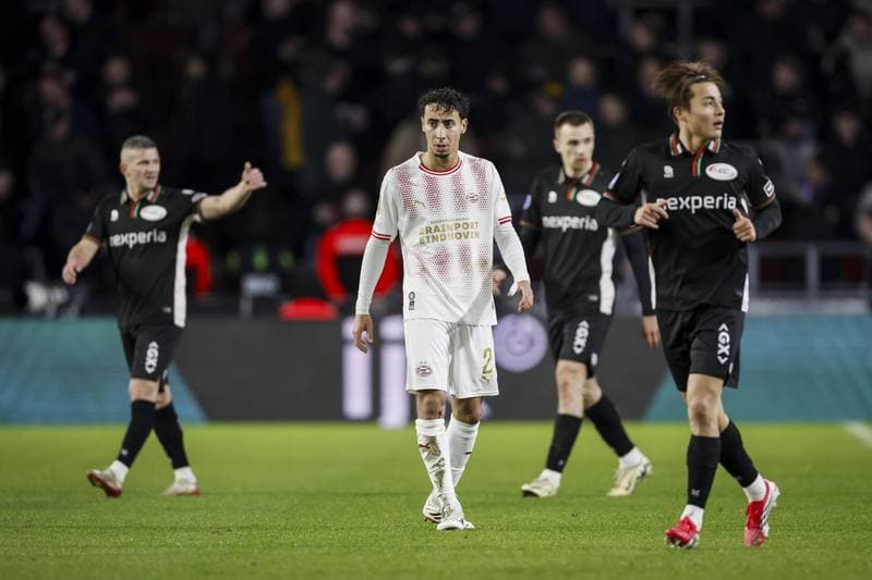 Football. Eredivisie. PSV Eindhoven - NEC Nijmegen. 14.03.2026