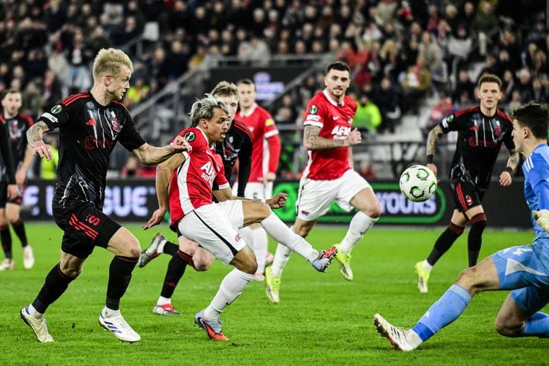 Football. UEFA Conference League. AZ Alkmaar - AC Sparta Praha. 12.03.2026