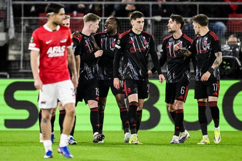 Football. UEFA Conference League. AZ Alkmaar - AC Sparta Praha. 12.03.2026