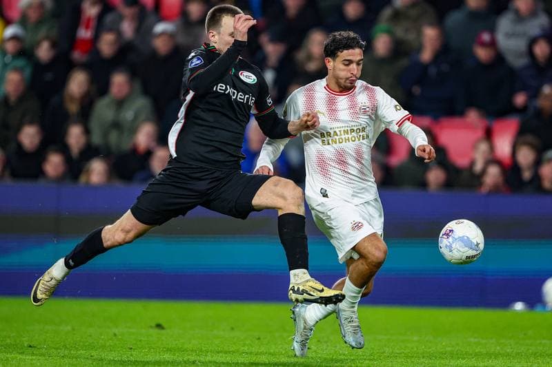 Football. Dutch Eredivisie. PSV - NEC. 14.03.2026