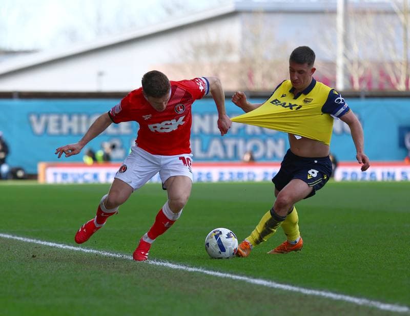 Football. Sky Bet Championship. Oxford United - Charlton Athletic. 14.03.2026