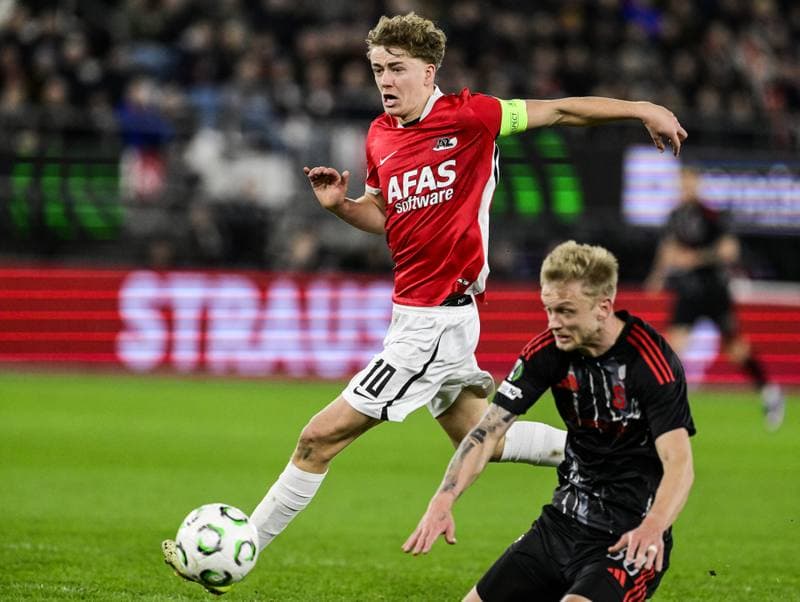 Football. UEFA Conference League. AZ Alkmaar - AC Sparta Praha. 12.03.2026