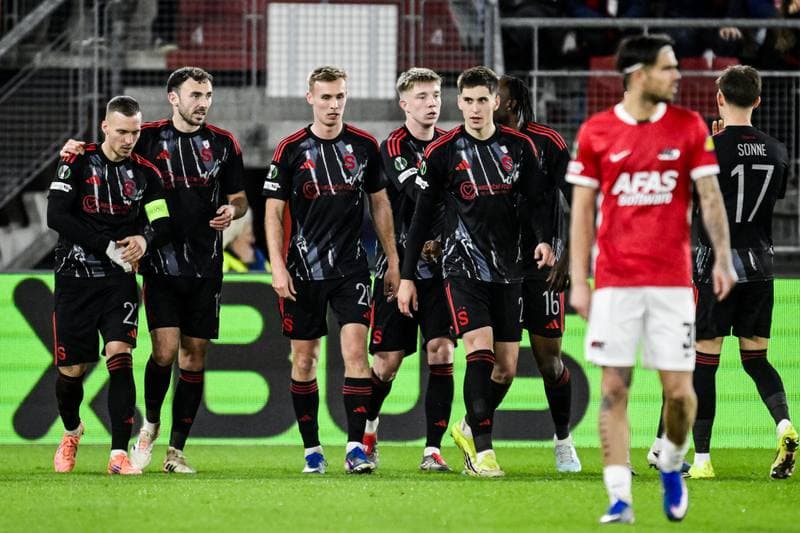 Football. UEFA Conference League. AZ Alkmaar - AC Sparta Praha. 12.03.2026