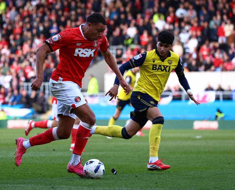 Football. Sky Bet Championship. Oxford United - Charlton Athletic. 14.03.2026