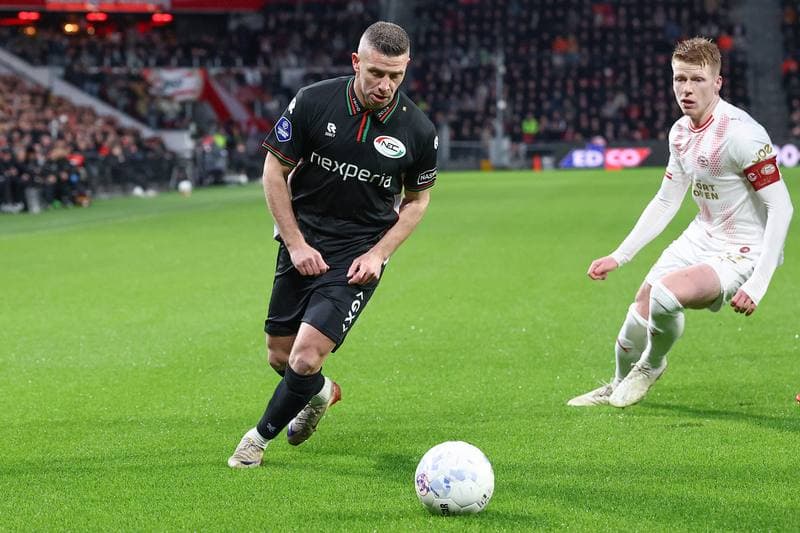 Football. Dutch Eredivisie. PSV - NEC. 14.03.2026
