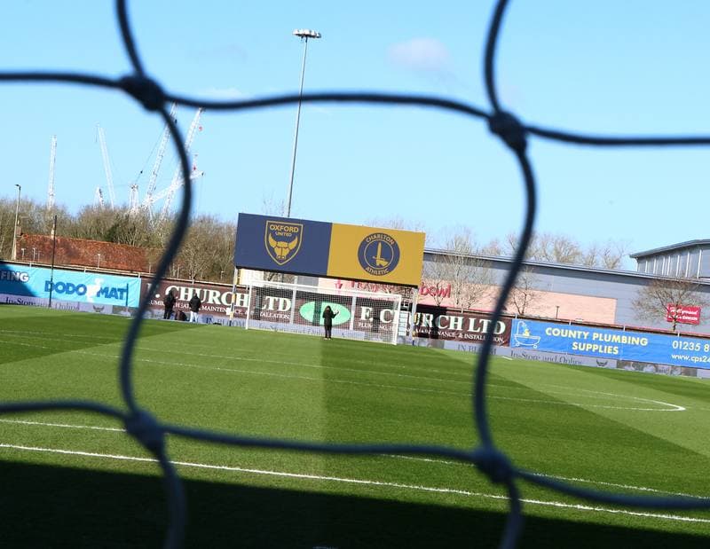 Football. Sky Bet Championship. Oxford United - Charlton Athletic. 14.03.2026