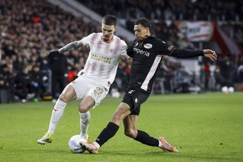Football. Eredivisie. PSV Eindhoven - NEC Nijmegen. 14.03.2026